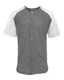 Badger - Triblend Full Button T-Shirt - 4950