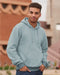 J. America - Flip Side Fleece Hooded Pullover - 8709