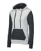 MV Sport - Women's Cloud Fleece Quilted Hooded Sweatshirt - W19145