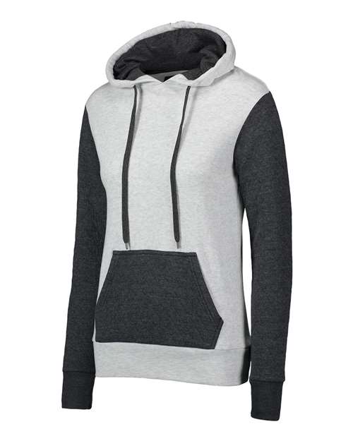 MV Sport - Women's Cloud Fleece Quilted Hooded Sweatshirt - W19145