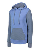 MV Sport - Women's Cloud Fleece Quilted Hooded Sweatshirt - W19145