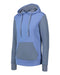 MV Sport - Women's Cloud Fleece Quilted Hooded Sweatshirt - W19145