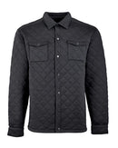 J. America - Quilted Jersey Shirt Jacket - 8889