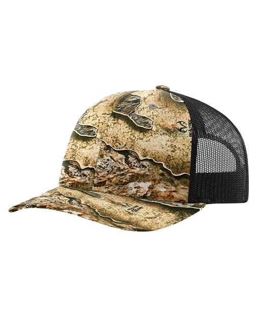 Richardson - Patterned Snapback Trucker Cap - 112P