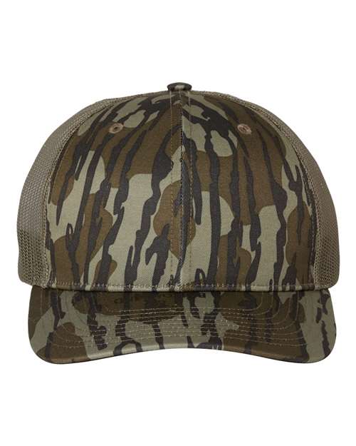 Richardson - Patterned Snapback Trucker Cap - 112P