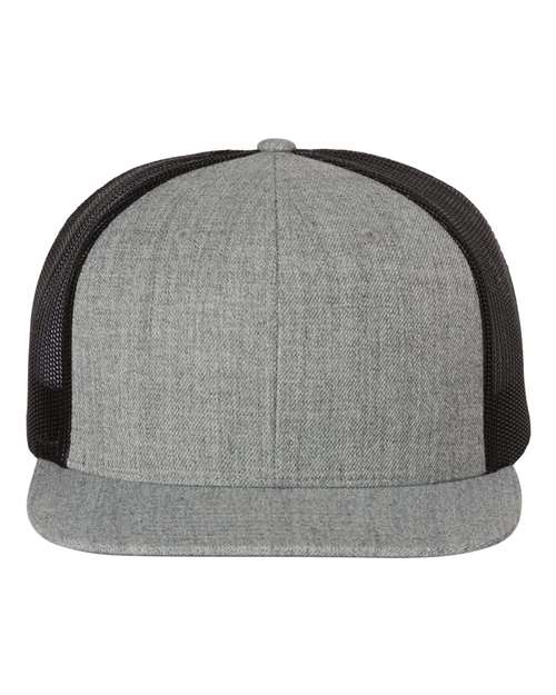 Richardson - Wool Blend Flat Bill Trucker Cap - 511