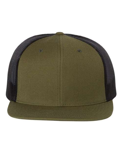 Richardson - Wool Blend Flat Bill Trucker Cap - 511