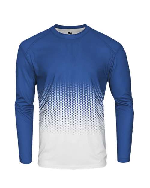 Badger - Youth Hex 2.0 Long Sleeve T-Shirt - 2224