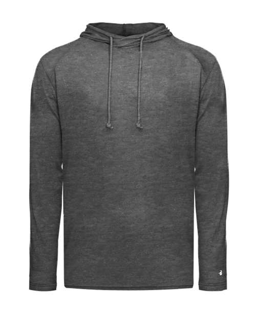 Badger - Tri-Blend Surplice Hooded Long Sleeve T-Shirt - 4905