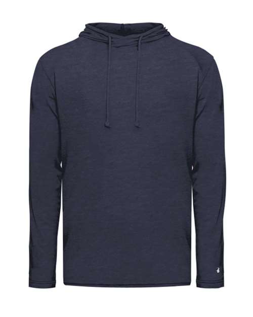 Badger - Tri-Blend Surplice Hooded Long Sleeve T-Shirt - 4905