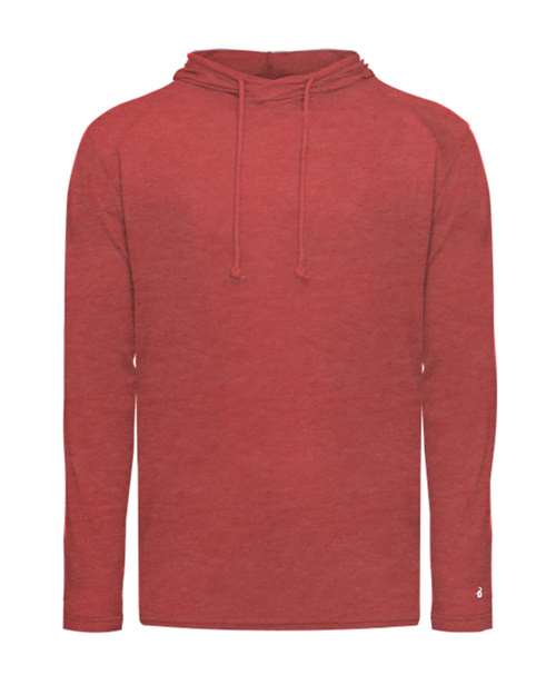 Badger - Tri-Blend Surplice Hooded Long Sleeve T-Shirt - 4905