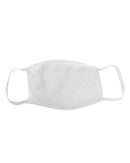 Bayside - 100% Cotton Face Mask - 9100