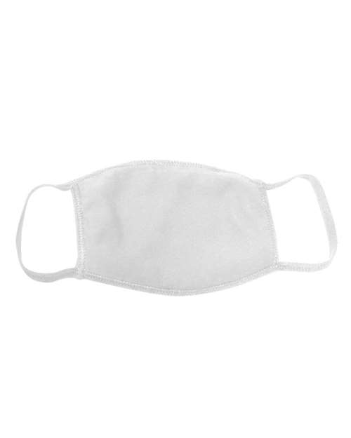 Bayside - 100% Cotton Face Mask - 9100