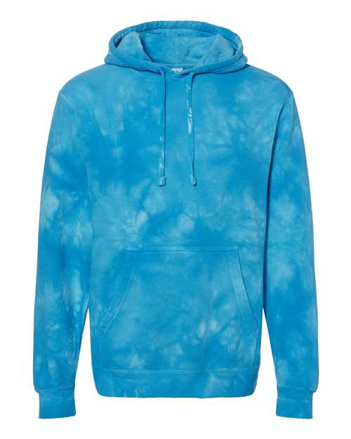 Independent Trading Co. - Unisex Midweight Tie-Dyed Hooded Sweatshirt - PRM4500TD