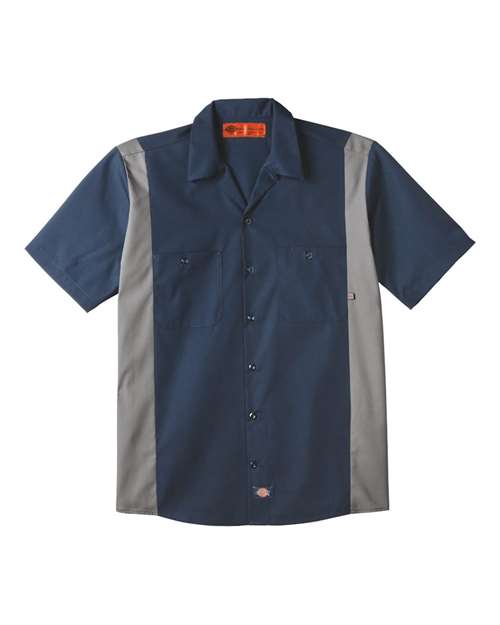 Dickies - Industrial Colorblocked Short Sleeve Shirt - LS524