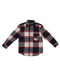 Burnside - Youth Open Pocket Long Sleeve Flannel Shirt - 4212