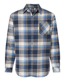 Burnside - Open Pocket Long Sleeve Flannel Shirt - 8212