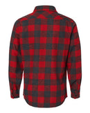 Burnside - Open Pocket Long Sleeve Flannel Shirt - 8212