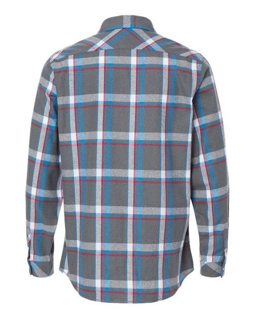 Burnside - Open Pocket Long Sleeve Flannel Shirt - 8212