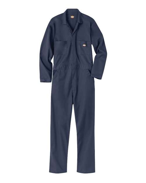 Dickies - Basic Blended Long Sleeve Coverall - Long Sizes - 4861L