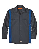 Dickies - Industrial Colorblocked Long Sleeve Shirt - Long Sizes - 5524L