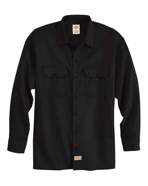 Dickies - Long Sleeve Work Shirt - Long Sizes - 5574L