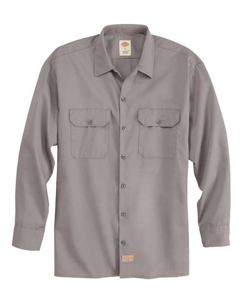 Dickies - Long Sleeve Work Shirt - Long Sizes - 5574L