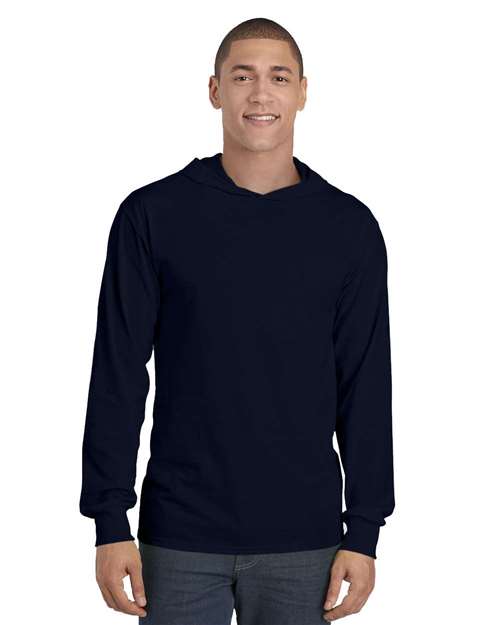 Fruit of the Loom - HD Cotton™ Jersey Hooded T-Shirt - 4930LSH