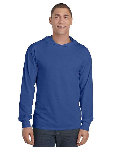 Fruit of the Loom - HD Cotton™ Jersey Hooded T-Shirt - 4930LSH