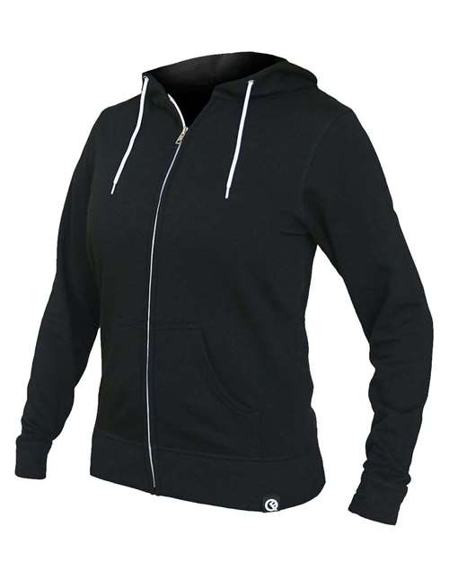 Quikflip - 2-in-1 Women's Hero Hoodie Lite Full-Zip - LWFZH