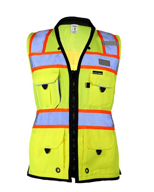 Kishigo - Premium Black Series® Women's Heavy Duty Surveyors Vest - S5021-5022