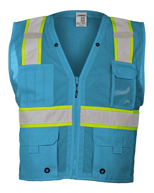 Kishigo - EV Series® Enhanced Visibility Multi-Pocket Mesh Vest - B100-111