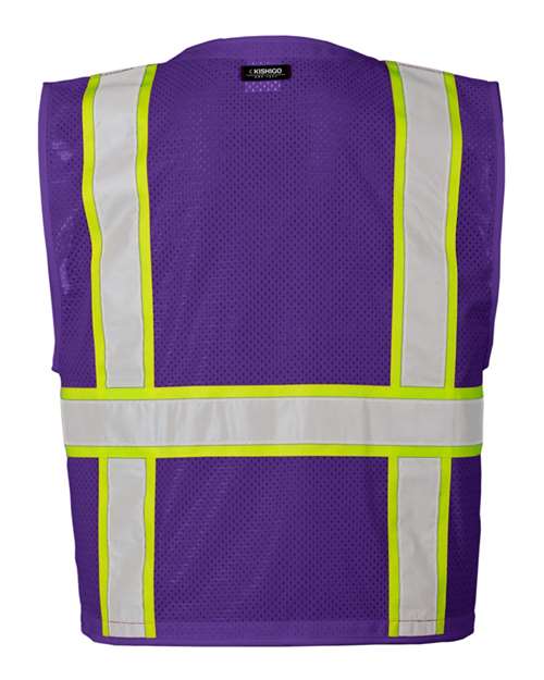 Kishigo - EV Series® Enhanced Visibility Multi-Pocket Mesh Vest - B100-111