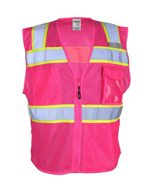 Kishigo - EV Series® Enhanced Visibility 3 Pocket Mesh Vest - B150-156