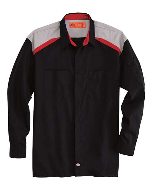 Dickies - Tri-Color Long Sleeve Shop Shirt - L607