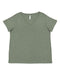 LAT - Curvy Collection Women's Fine Jersey V-Neck Tee - 3817