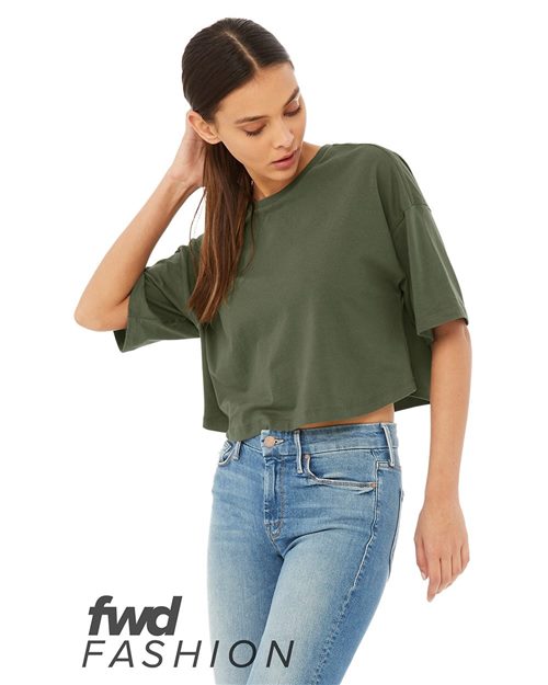 BELLA + CANVAS - FWD Fashion Women's Jersey Cropped Tee - 6482