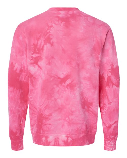 Independent Trading Co. - Unisex Midweight Tie-Dyed Sweatshirt - PRM3500TD