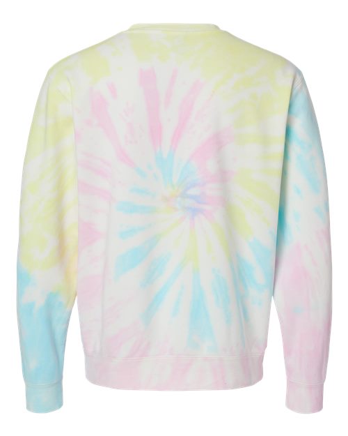 Independent Trading Co. - Unisex Midweight Tie-Dyed Sweatshirt - PRM3500TD