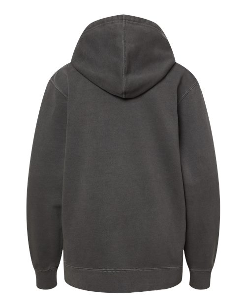 Independent Trading Co. - Youth Midweight Pigment-Dyed Hooded Sweatshirt - PRM1500Y