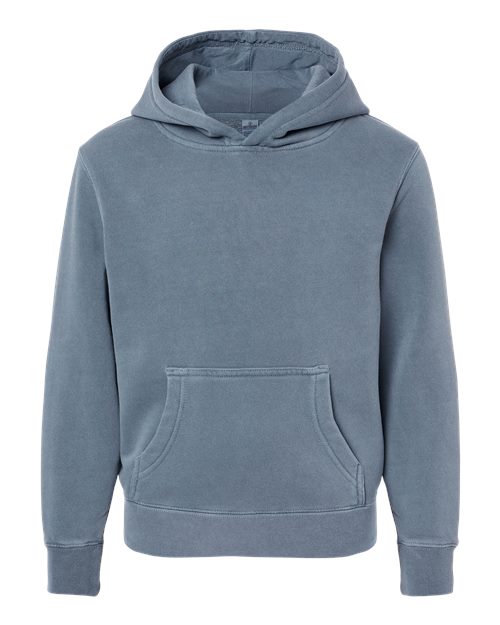 Independent Trading Co. - Youth Midweight Pigment-Dyed Hooded Sweatshirt - PRM1500Y