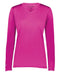 Holloway - Women's Momentum Long Sleeve V-Neck T-Shirt - 222824