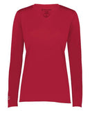 Holloway - Women's Momentum Long Sleeve V-Neck T-Shirt - 222824