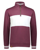 Holloway - Ivy League Fleece Colorblocked Quarter-Zip Sweatshirt - 229565