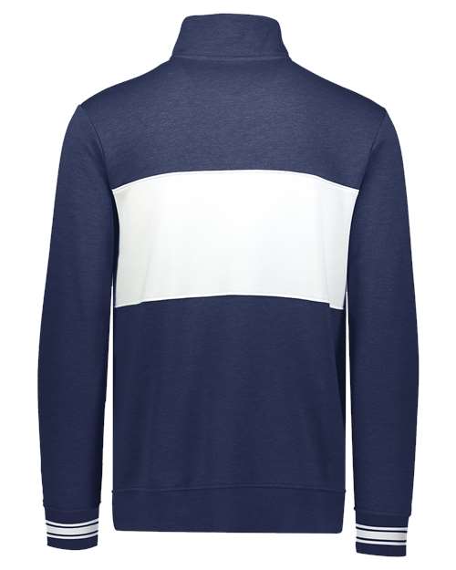 Holloway - Ivy League Fleece Colorblocked Quarter-Zip Sweatshirt - 229565