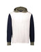 MV Sport - Dean Peached Jersey Colorblocked Hooded Long Sleeve T-Shirt - 20457