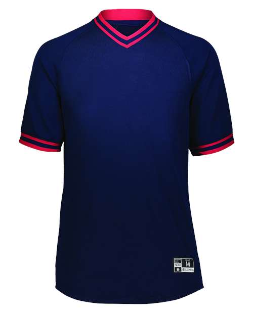 Holloway - Retro V-Neck Baseball Jersey - 221021