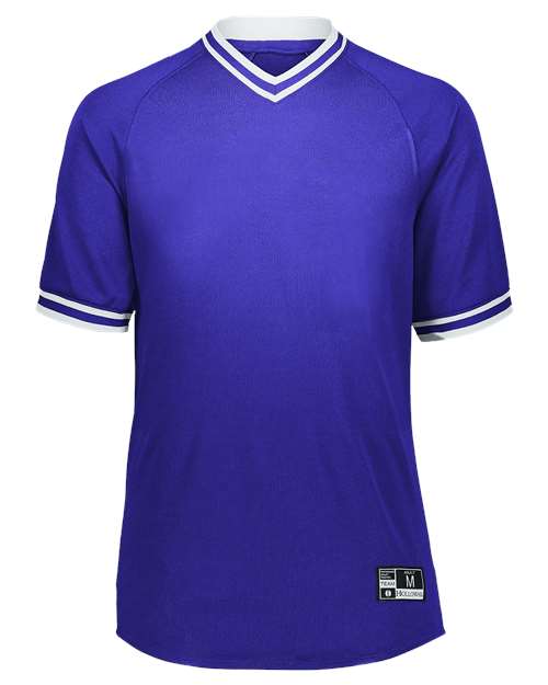 Holloway - Retro V-Neck Baseball Jersey - 221021