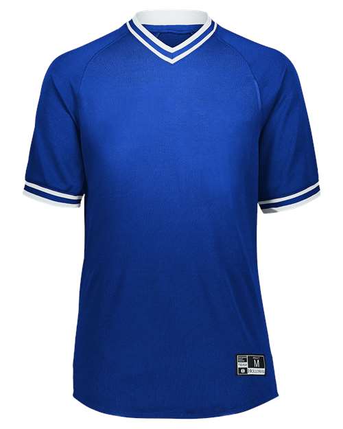 Holloway - Retro V-Neck Baseball Jersey - 221021