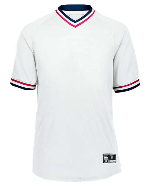 Holloway - Retro V-Neck Baseball Jersey - 221021